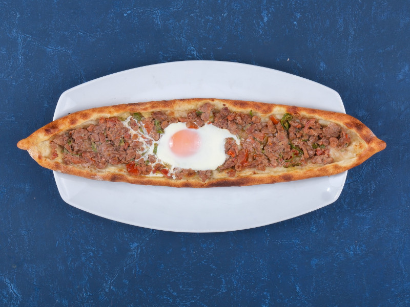 Açık Kuşbaşılı Pide